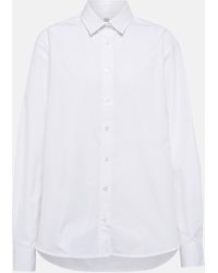 Totême - Cotton Poplin Shirt - Lyst