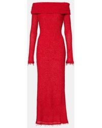 Isabel Marant - Ormany Jersey Boucle Maxi Dress - Lyst