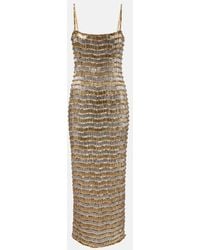 Rachel Gilbert - Zeph Embellished Bustier Dress - Lyst