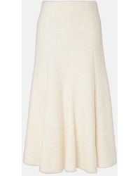 Gabriela Hearst - Amy Cashmere And Wool-Blend Midi Skirt - Lyst