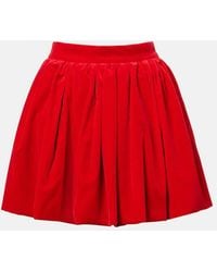 Patou - Cotton Balloon Miniskirt - Lyst