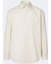 The Row - Uday Striped Cotton Poplin Shirt - Lyst