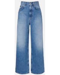 Dolce & Gabbana - High-Rise Wide-Leg Jeans - Lyst