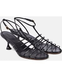 Proenza Schouler - Sandalen Tee Cage 60 Aus Leder - Lyst