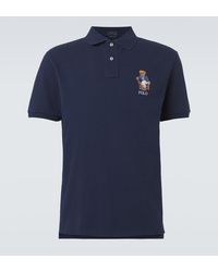 Polo Ralph Lauren - Polo Bear Cotton Pique Polo Shirt - Lyst