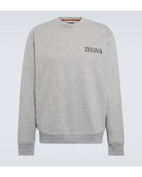 Zegna - #usetheexisting Cotton Sweatshirt - Lyst