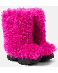 Goldbergh - Bushy Faux Fur Snow Boots - Lyst