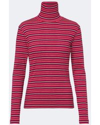 Dries Van Noten - Rollkragenpullover Aus Einem Baumwollgemisch - Lyst