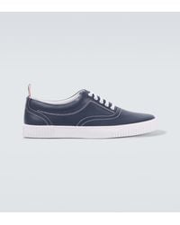 Thom Browne - Heritage Leather Sneakers - Lyst