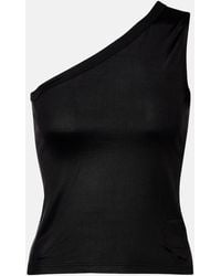 Rick Owens - Ziggy One-Shoulder Jersey Top - Lyst