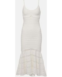 Victoria Beckham - Cami Cutout Midi Dress - Lyst