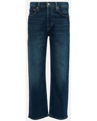 Citizens of Humanity - High-Rise Straight Jeans Florence - Lyst