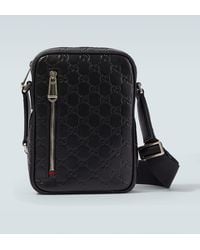 Gucci - Gg Small Leather Crossbody Bag - Lyst