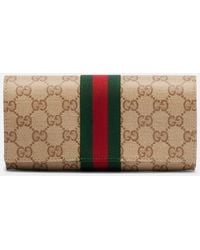 Gucci - Essence Gg Canvas Wallet - Lyst