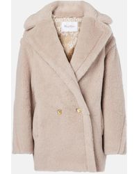 Max Mara - Cuba Alpaca, Wool, And Silk Teddy Coat - Lyst