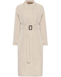 Max Mara Trench-coat en coton - Neutre