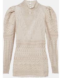 Isabel Marant - Dahara Open-Knit Sweater - Lyst