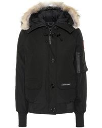 Canada Goose Piumino Chilliwack con pelliccia - Nero