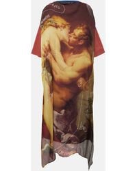 Vivienne Westwood - Robe t-shirt Kiss imprimee - Lyst