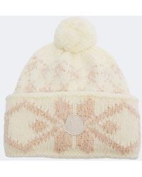 Moncler - Sequined Wool-Blend Beanie - Lyst