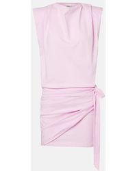 Isabel Marant - Minikleid Marielle Aus Baumwoll-Jersey - Lyst