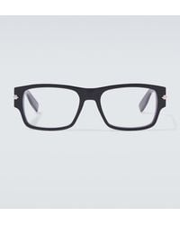 Dior - Diorblacksuit Xl S1I Rectangular Glasses - Lyst
