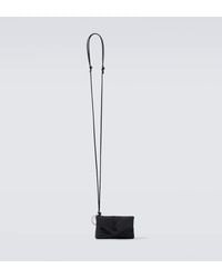 Saint Laurent - Fabric Crossbody Mini Bag - Lyst