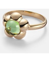 STONE AND STRAND - Kensington 14Kt Pinky Ring With Peridot - Lyst