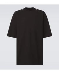 Rick Owens - Jumbo Cotton Jersey T-Shirt - Lyst