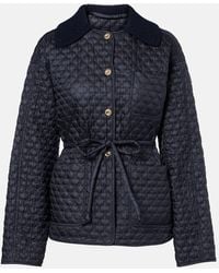 Moncler - Raray Belted Quilted Down Jacket - Lyst