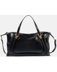 Chloé - Paraty 24 Bag In Shiny Leather - Lyst