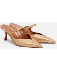 Zimmermann - Aura 65 Glitter Mules - Lyst