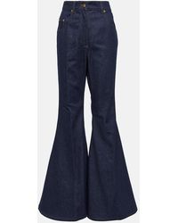 Nina Ricci - High-rise Flared Jeans - Lyst