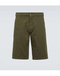 Loro Piana - Cotton-blend Bermuda Shorts - Lyst