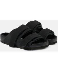 Birkenstock - X Tekla Uji Suede Slides - Lyst