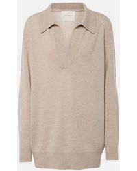 Lisa Yang - Josefine Cashmere Polo Sweater - Lyst