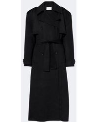 Frankie Shop - Nikola Padded Wool And Cashmere Trench Coat - Lyst
