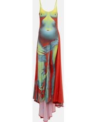 Y. Project - X Jean Paul Gaultier Body Morph Maxi Dress - Lyst
