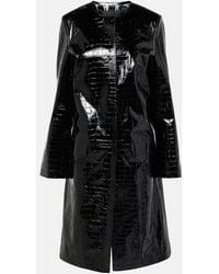 TOTEME - Mantel Aus Leder - Lyst
