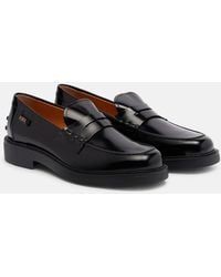 Tod's - Leather Penny Loafers - Lyst