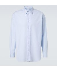 The Row - Granada Cotton Chambray Shirt - Lyst