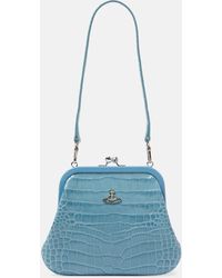 Vivienne Westwood - Vivienne's Croc-effect Leather Tote Bag - Lyst