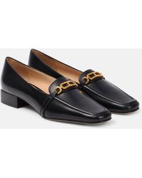 Tom Ford - Monogram Leather Loafers - Lyst