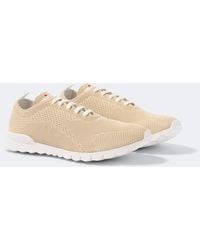 Kiton - Fits Knit Cotton Sneakers - Lyst