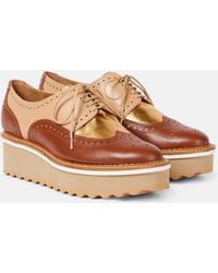 Robert Clergerie - Balma Leather Platform Derby Shoes - Lyst