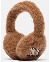 Max Mara - Camel Hair And Silk Ear Muffs - Lyst