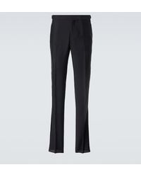 Rubinacci - Modluca Wool Tuxedo Pants - Lyst