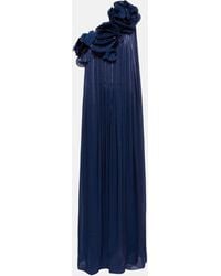 Costarellos - Ruffled One-shoulder Gown - Lyst