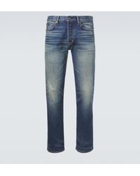 Tom Ford - Faded Straight Jeans - Lyst