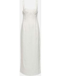 SIR. - Vestido Midi Bettina De Lino - Lyst